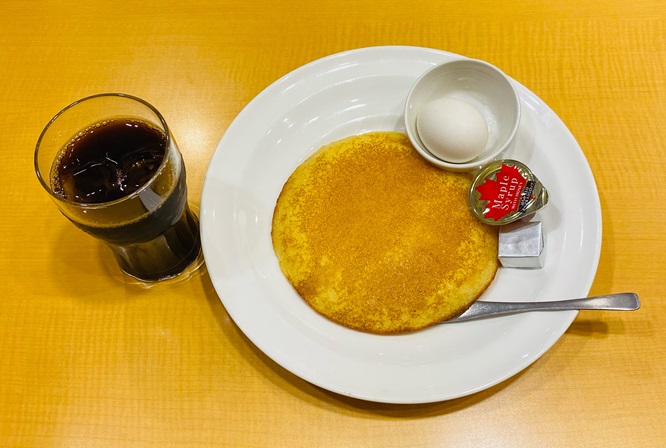 パンケーキ&ゆで卵セット2